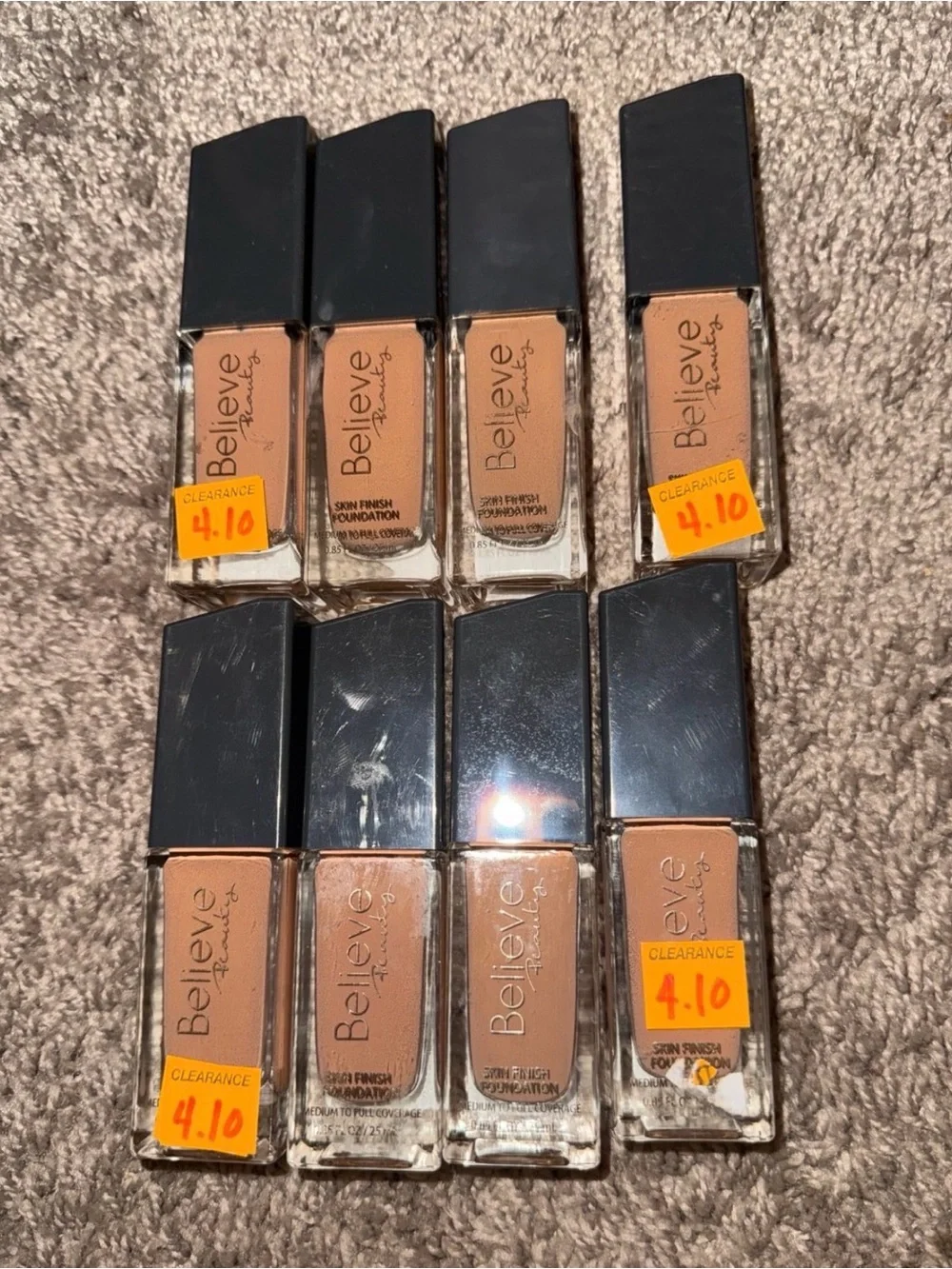 Believe by Jessica Makeup - Creamy Beige Liquid Foundation color : cafe